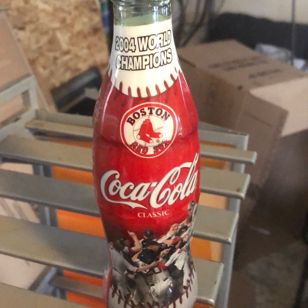2004 Boston Redsox coke Bottle